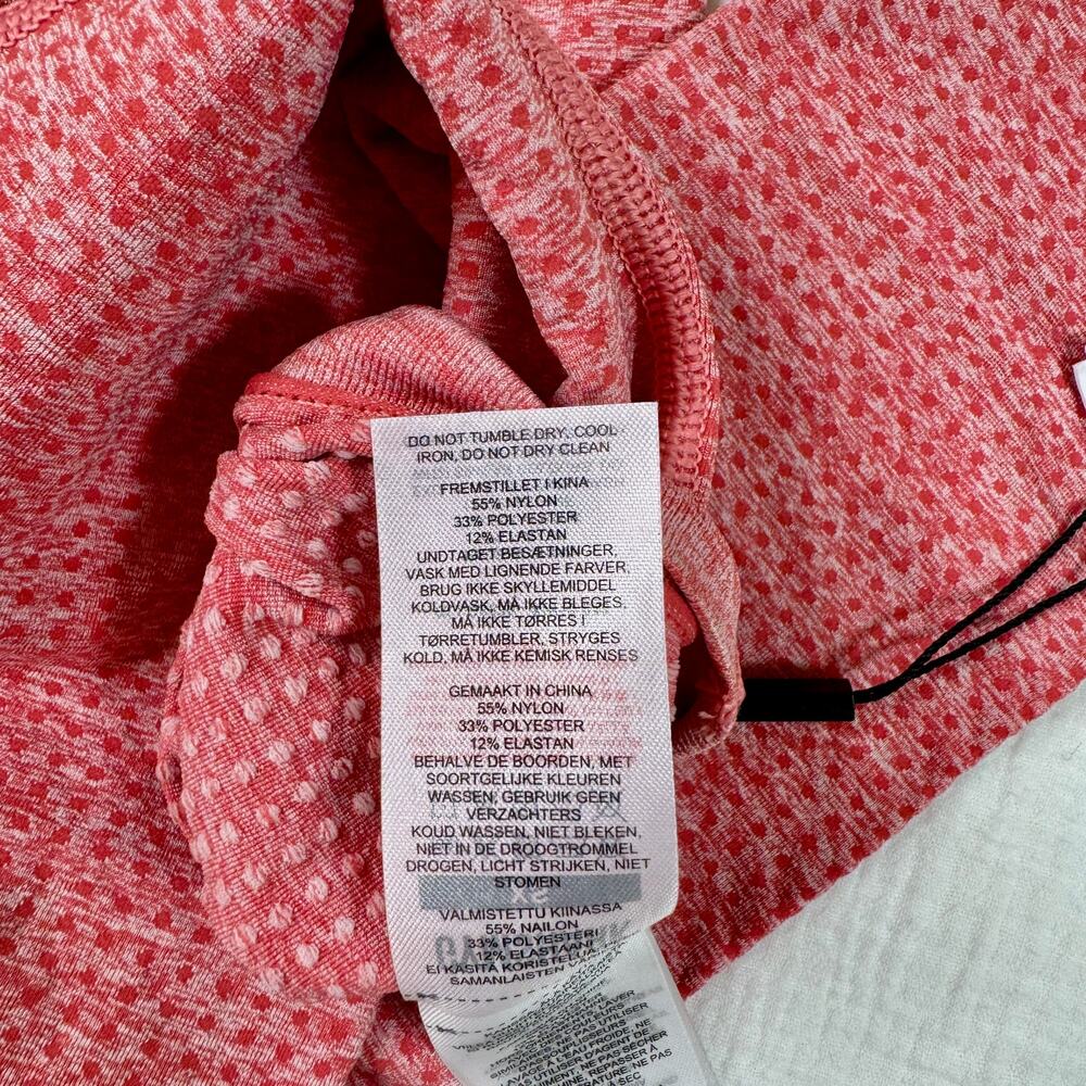 GYMSHARK Vital Seamless Leggings Rose Slate Marl Red Women’s XS NWT Athleisure - Picture 9 of 15